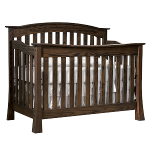Amish 4 in 1 Convertible Baby Crib - Aurora